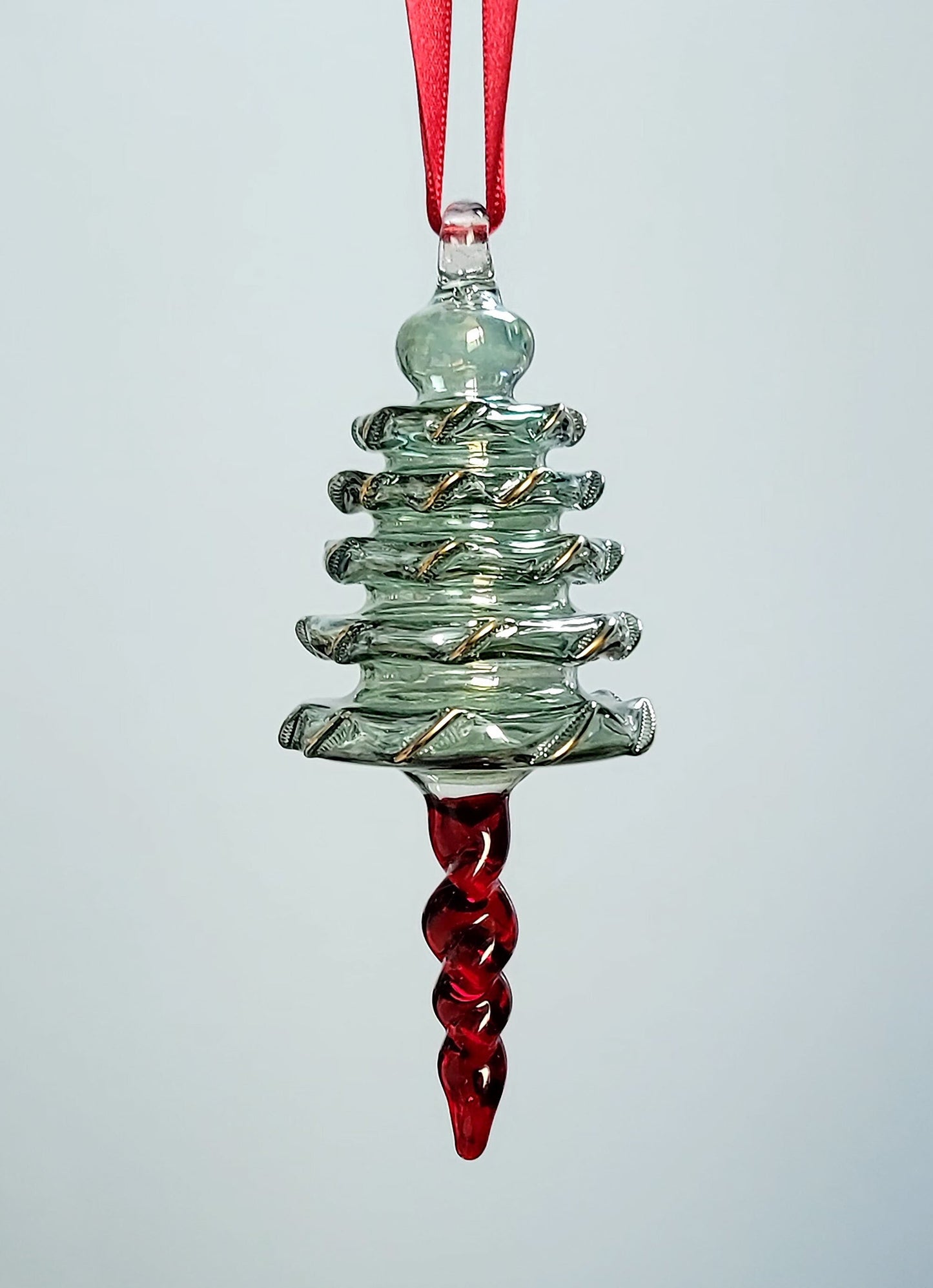 Christmas Tree Ornament  - Egyptian Hand Blown Glass