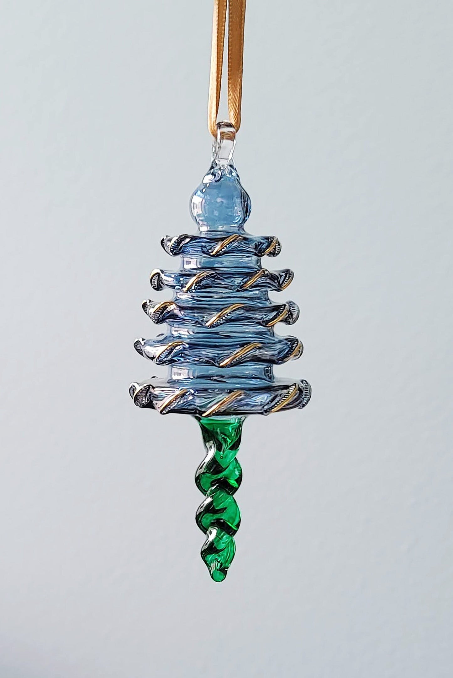 Christmas Tree Ornament  - Egyptian Hand Blown Glass