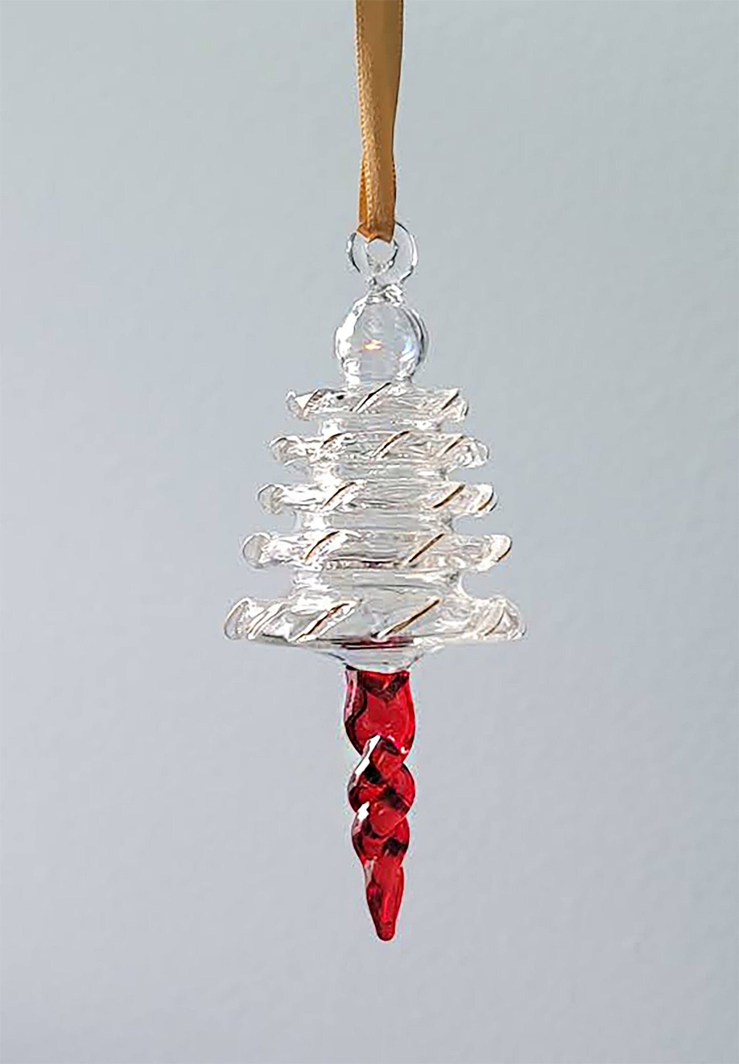 Christmas Tree Ornament  - Egyptian Hand Blown Glass